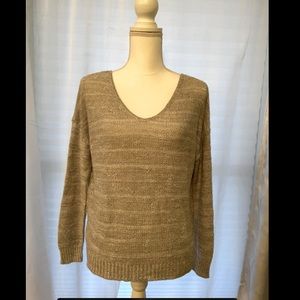 Brand new open back sweater
